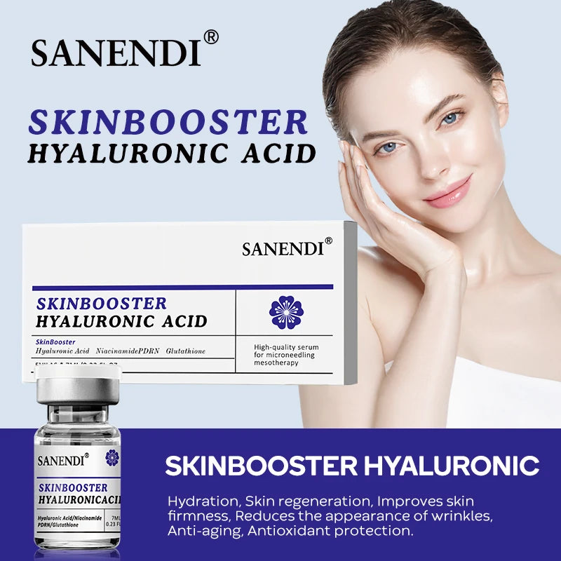 Sanendi SKIN BOOSTER HYALURONIC ACID Facial Skin Problem Solution Moisturizing Hydration Korean Skin Care Protein Solution
