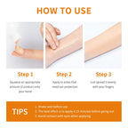 Vitamin C Sunscreen Foundation Vitamin E moisturizing whitening even skin tone delays aging and reduces skin fine lines