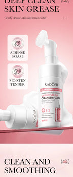 Facial Cleanser Face Wash Foam Face Massasge Facial Hydrating Moisturizing Skin Products Mossee Cleansing Care