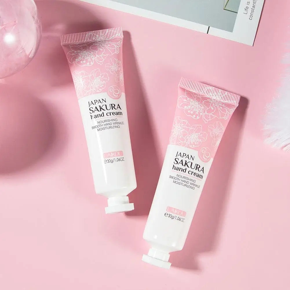 Collagen Sakura Hand Cream Skin Soften Nourish
