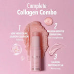 KAHI Wrinkle Bounce Multi Balm Facial Collagen Deep Moisturizing Firming Lift Make Up Base Moisturizer Daily Korean Skin Care