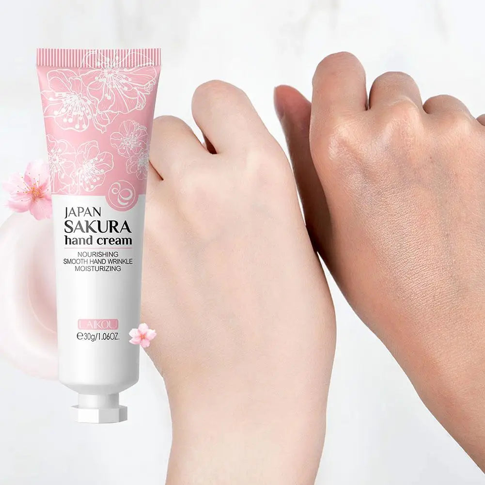 Collagen Sakura Hand Cream Skin Soften Nourish
