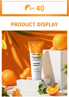Vitamin C Sunscreen Foundation Vitamin E moisturizing whitening even skin tone delays aging and reduces skin fine lines