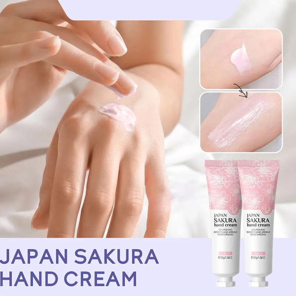 Collagen Sakura Hand Cream Skin Soften Nourish