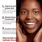 AILKE Organic Turmeric Whitening Skin Care Set, with Vitamin C, Clean Skin, Reduce Acne, Hydrating and Firming for Women