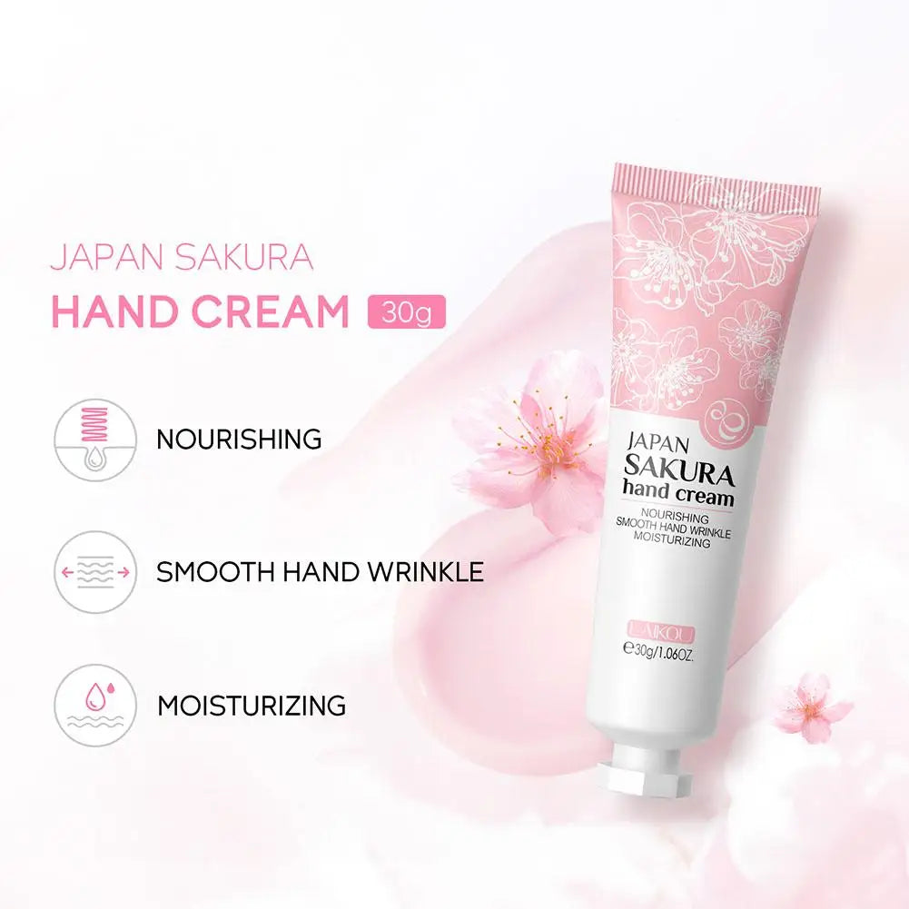 Collagen Sakura Hand Cream Skin Soften Nourish
