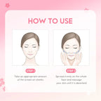 Sakura Whitening Face Cream Moisturizing Brighten Wrinkle Remover Fade Fine Lines Serum Firm Lift Shrink Pores  Smooth Skin Care