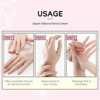 Collagen Sakura Hand Cream Skin Soften Nourish