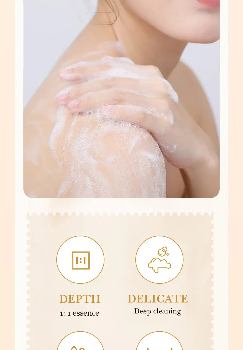 BIOAQUA White Rice Raw Pulp Facial Soap Face Wash Foam Facial Cleanser Moisturizing Oil Control Body Bathing Handmade Soap