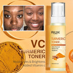 AILKE Organic Turmeric Whitening Skin Care Set, with Vitamin C, Clean Skin, Reduce Acne, Hydrating and Firming for Women
