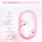 4pcs/Bag Sakura Skin Care Sets Facial Cleanser Face Face Toner Sunscreen Moisturizing Smoothing Nourishing Skincare Product