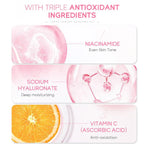 Sakura skin care sets with cleanser, serum, eye cream, facial cream, sunscreen beauty products for women, travel skin care kit