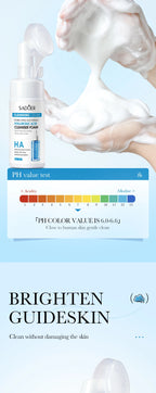 Facial Cleanser Face Wash Foam Face Massasge Facial Hydrating Moisturizing Skin Products Mossee Cleansing Care