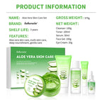 Multi-skin Care Aloe Vera Skin Care Set Deep Moisturizing Deep Nourishment Whitening Brightening Hydrating Smooth Skin
