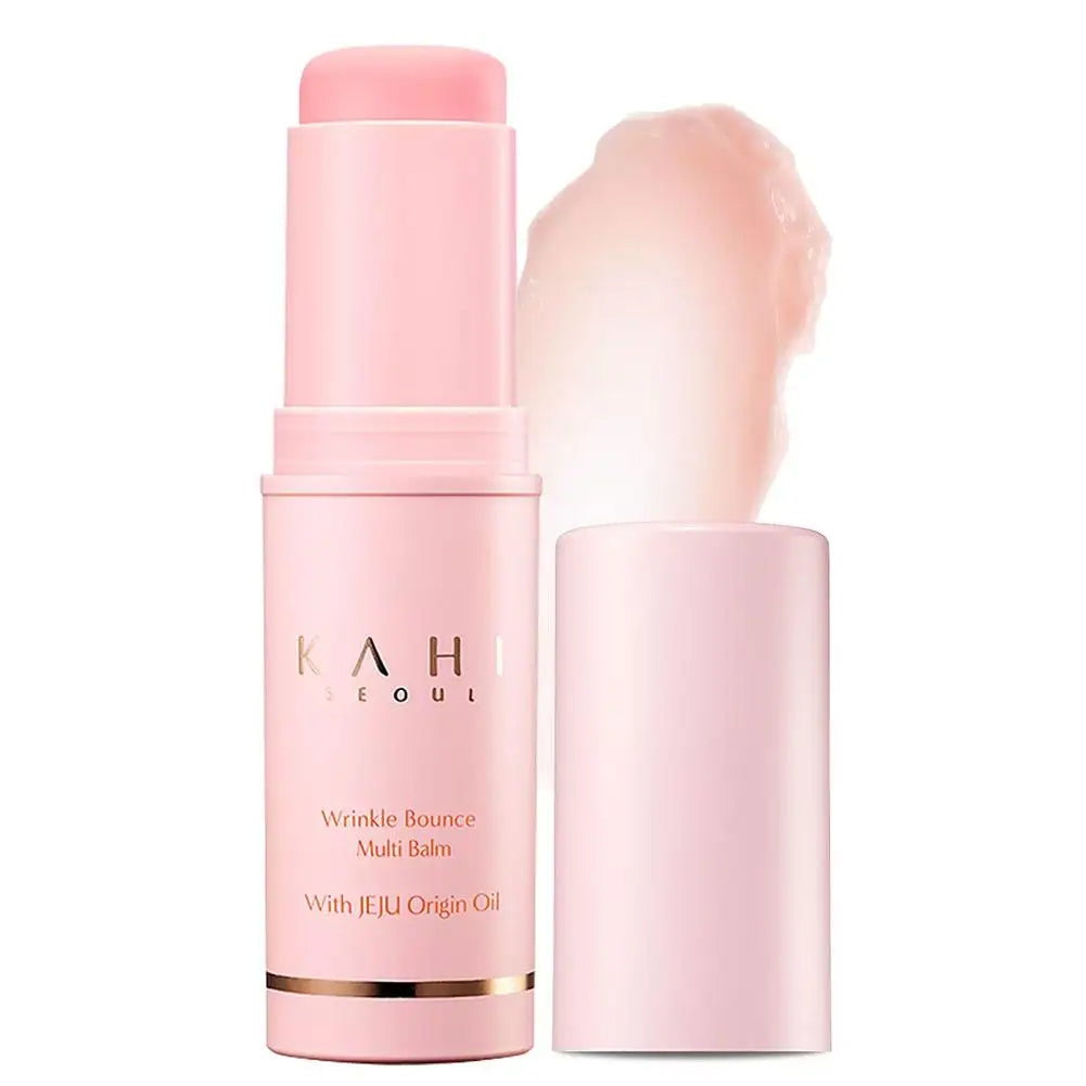 KAHI Wrinkle Bounce Multi Balm Facial Collagen Deep Moisturizing Firming Lift Make Up Base Moisturizer Daily Korean Skin Care
