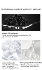 15PCS Caviar Skin Care Set Face Serum Set Face Moisturizing Anti Wrinkle Whitening Beauty Health Korean Facial Skin Care Suit