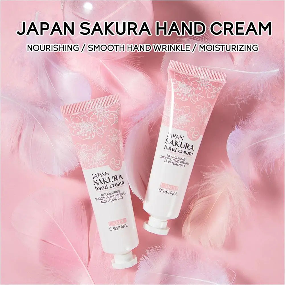 Collagen Sakura Hand Cream Skin Soften Nourish