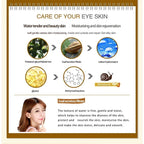 Skincare Set Snail Collagen Cream Anti Aging Whiten Skin Face Cream Fade Dark Eye Circles Remove Eye Bags Eye Serum
