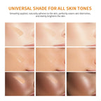 Vitamin C Sunscreen Foundation Vitamin E moisturizing whitening even skin tone delays aging and reduces skin fine lines